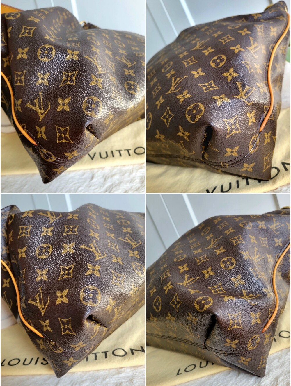💕Authentic Louis Vuitton Hobo Bag SULLY MM Monogram "Very Rare & Discontinued" - Picture 15 of 17